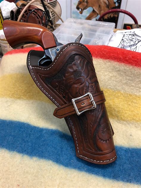 Texas Jack Holster Foo Fa Raw Leather