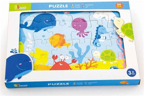 Viga Puzzle Na Podk Adce Elementy Ocean Sklep Dla Dzieci Tomi Pl