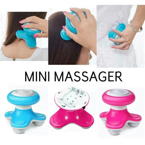 Ready Stock Super Life Mini Electric Massager Handheld Vibrating Usb