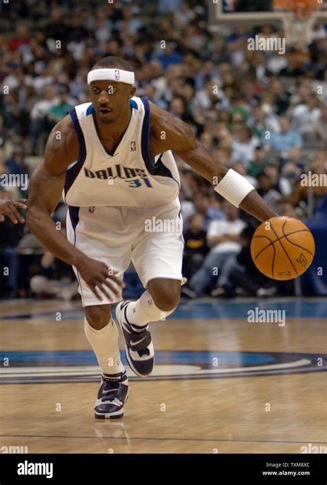 Dallas Mavericks Jason Terry brings the ball upcourt against the ...