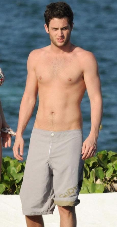 Penn Badgley On The Beach