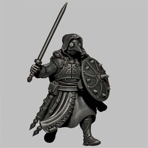 3d Printable Classic Fantasy Cultists By Wargames Atlantic