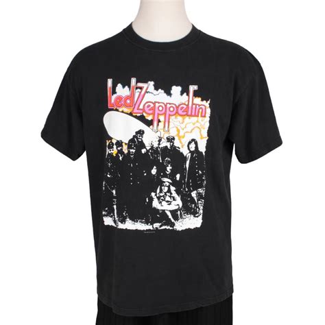 Vintage Led Zeppelin 1986 Myth Gem Ltd Tee Wasteland Los Angeles