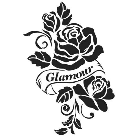 Laser Kunststoff Schablone Din A Glamour Textil Schablonen