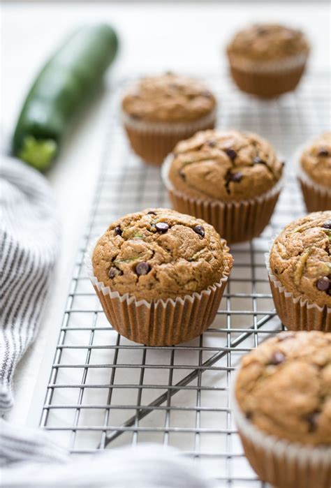 Healthy Zucchini Muffins Flavor The Moments