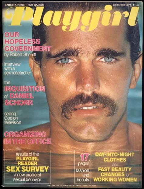 1976 PLAYGIRL OCTOBER DAVID WHITE Winston Cigarettes Ad GQ MODEL NUDE Magazine 76 73 PicClick UK