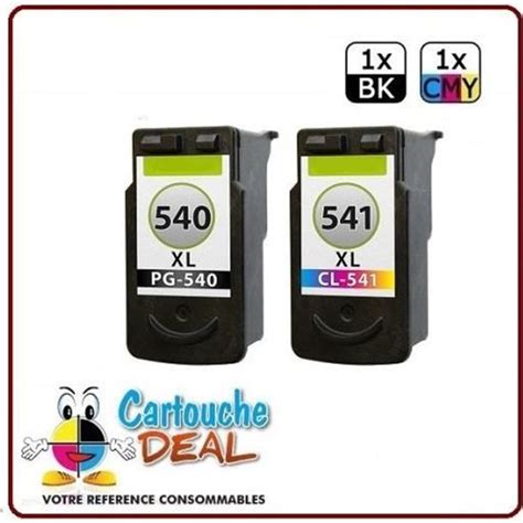 Canon Pg Cl Lot Cartouches Encre Compatible Pour Pixma