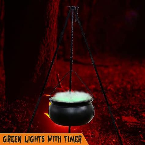 Halloween Cauldron Decorations Outdoor Large Witches Cauldron On