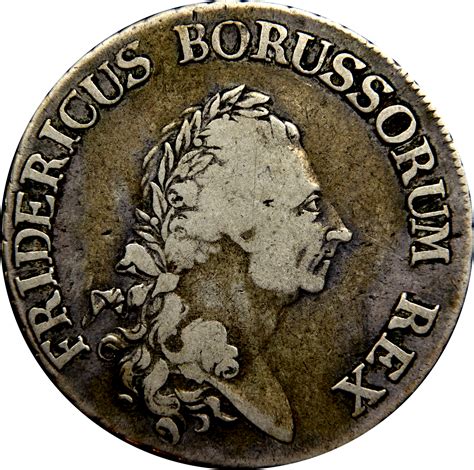 Reichsthaler Friedrich Ii Royaume De Prusse Numista