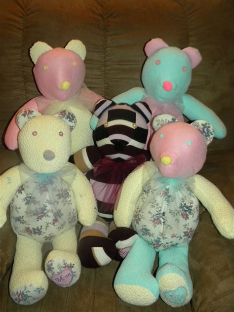 Memory Beary Bears Made From Loved Ones Clothing