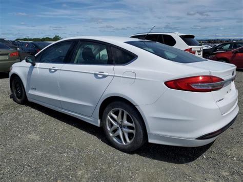 2017 Ford Fusion Se Hybrid Photos Ca Antelope Repairable Salvage Car Auction On Thu Apr