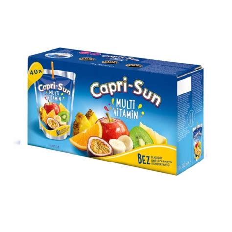 Capri Sun Nap J Owocowy Multivitamin Ml X Sztuk Emaja