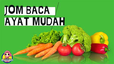 JOM BACA AYAT MUDAH SAYUR SAYURAN YouTube