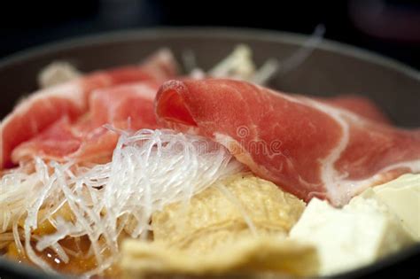 Taiwan National Cuisine Buffet Individual Small Hot Pot Hot Pot Stock Photo Image Of