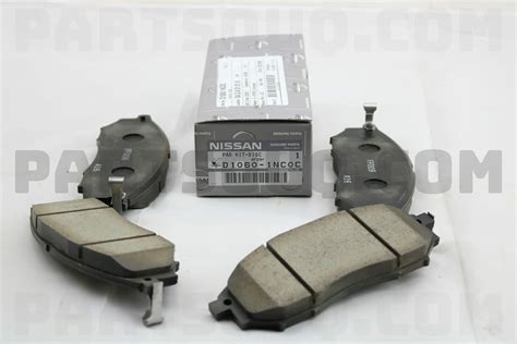 Pad Kit Disc D Nc B Nissan Parts Partsouq