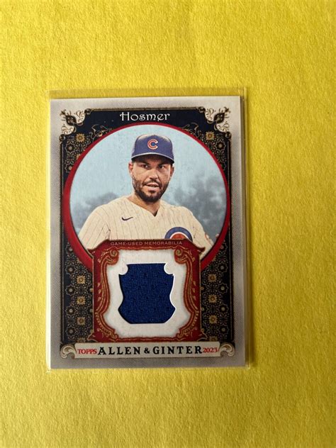 2023 Allen Ginter Eric Hosmer Full Size Jersey Relic AGRB EH