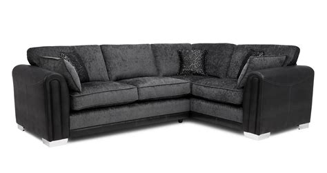 Ollie Formal Back Left Hand Facing Deluxe Corner Sofa Bed Dfs