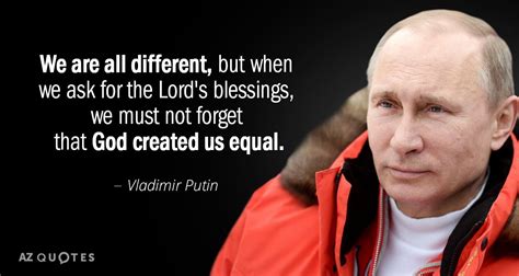 TOP 25 QUOTES BY VLADIMIR PUTIN (of 693) | A-Z Quotes