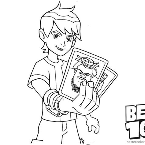 Ben 10 Coloring Pages Jetray - Free Printable Coloring Pages