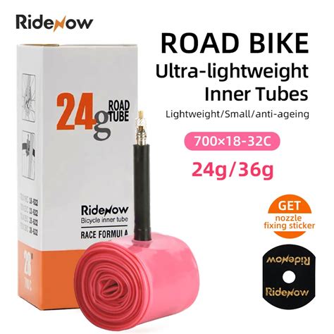 Ridenow Tubo Interior Ultraligero Para Bicicleta De Carretera Material