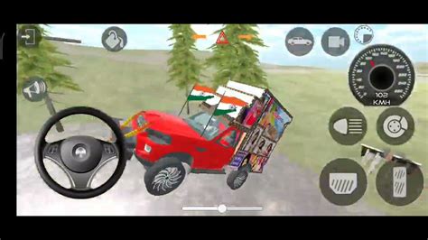 New Update Indian Cars Simulator 3D New Red Scorpio DJ Driving New City