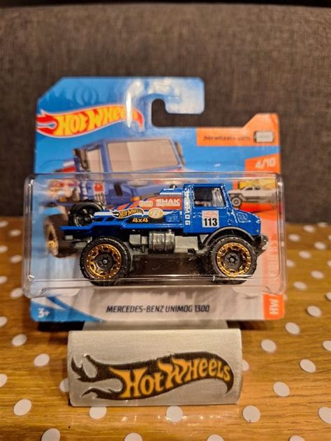 Hot Wheels HW Hot Trucks 2019 Mercedes Benz Unimog 1300 4 10 Kaufen