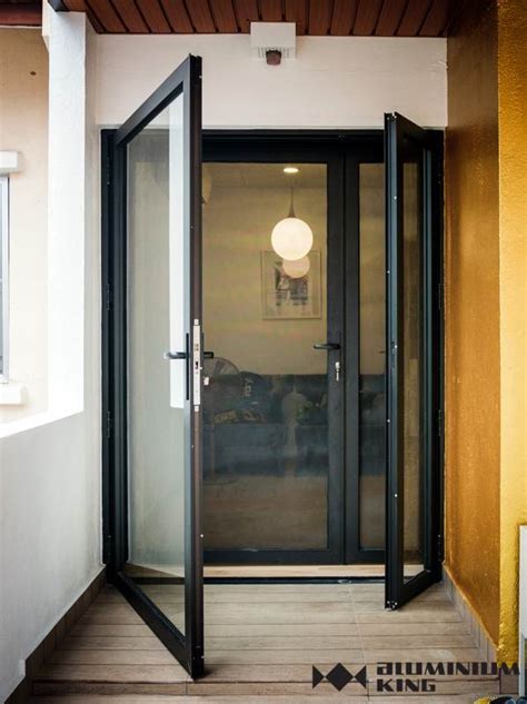 Premium Aluminium Glass Swing Door Aluminium King