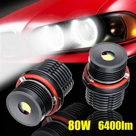 ANGEL EYES BMW BIANCO CREE LED 160W E39 E53 E60 E61 E61 E63 E64