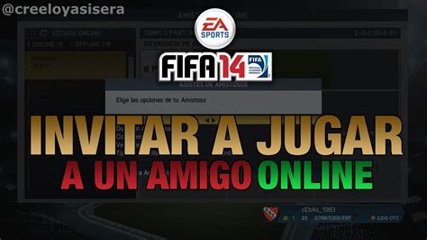 Fifa Invitar Amigo A Jugar Online How To Invite A Friend To Play