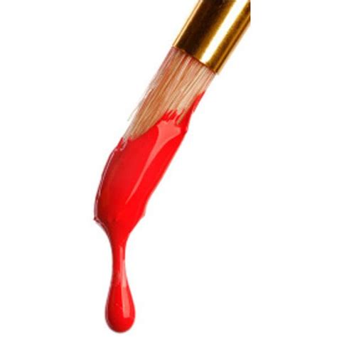 Red Paint Brush Liked On Polyvore Red Paint Painting Paint Brushes