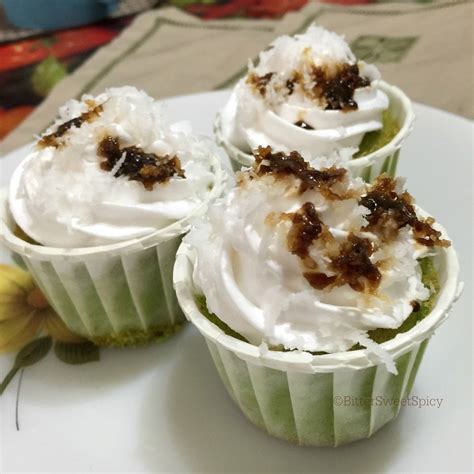 BitterSweetSpicy Ondeh Ondeh Cupcakes