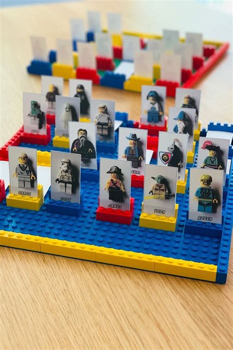 Build Your Own Guess Who Game Board Printable Games For Kids Classic