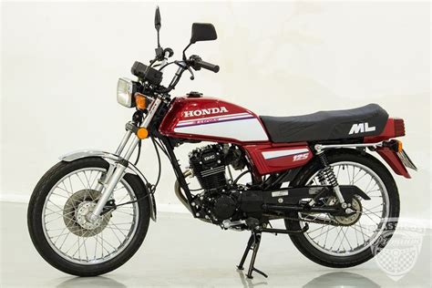 Honda Ml 87 Original Antiga Vermelha Ohc Honda 125