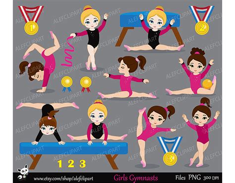 Kit Digital Ginastica Menina