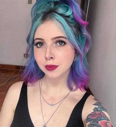 60 Most Gorgeous Hair Dye Trends For Women To Try In 2021 Dark Purple