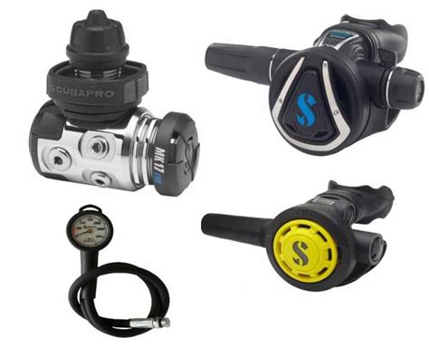 Pack détendeur MK17 C370 DIN avec OCTOPUS R095 manomètre SCUBAPRO