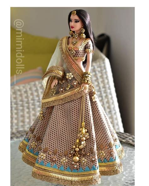 Indian Bride Doll Doll Clothes Indian Doll Clothes Indian Doll Outfit