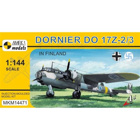 Maquette Avion Mark I Models Dornier Do 17Z 2 3 En Finlande Le Do 17