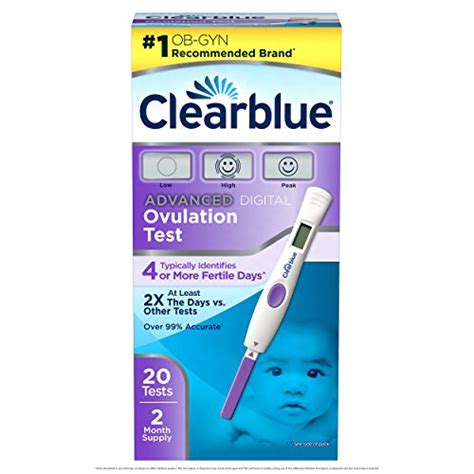 Clearblue Advanced Digital Ovulation Test 20 Count Compras TOP