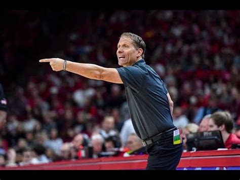 Eric Musselman Recaps Arkansas Win Against Texas A M Youtube