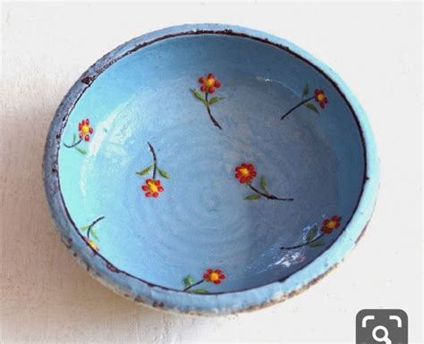 Pin by Тышкевич Ольга on керамика Pottery painting Bowl Blue bowl