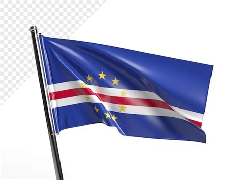 Bandera De Cabo Verde Archivo Psd Premium