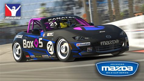 Iracing Road To K Advanced Mazda Mx Cup Series Long Beach