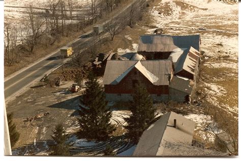 View from top of crane of Patterson Watchtower Educational Center