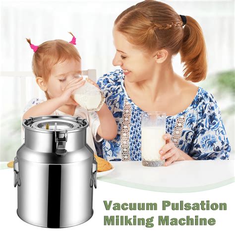 14L Electric Milking Machine For Cattle Goat Pulsating Milking Machine