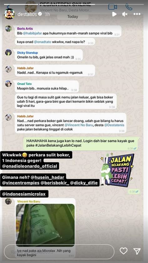 Nama Grup Whatsapp Seleb Ini Unik Ahmad Dhani Bikin Grup Khusus