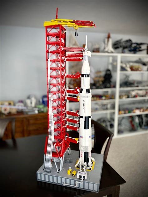 Mork Apollo Saturn V Launch Umbilical Tower Moc M