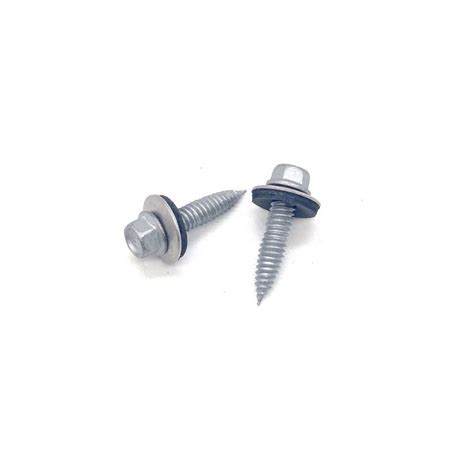 Stainless Steel Ss304 Ss316 Ss410 Hex Flange Head Roofing Screw Bi