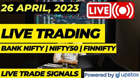 Live Trading Nifty Bank Nifty 26 April 2023 Free Trade Signals