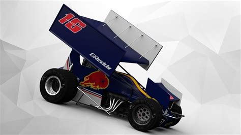 sprintcar Sprint Car 3D model | CGTrader